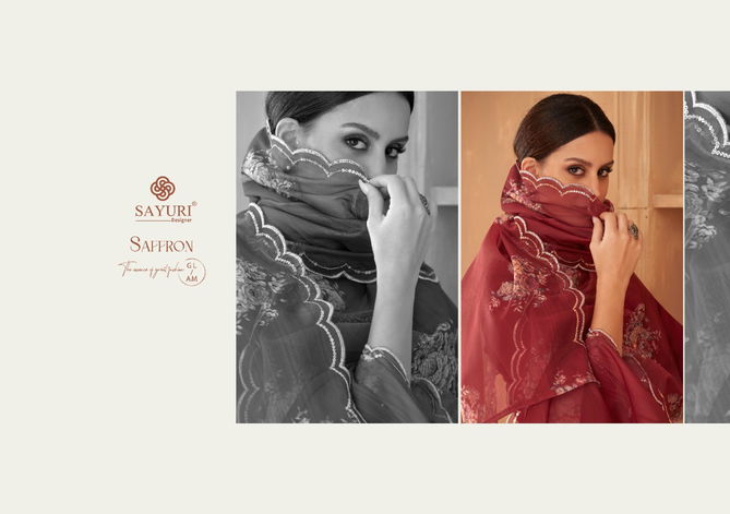 Sayuri Saffron Heavy Festive Wear Wholesale Designer Salwar Suits Catalog